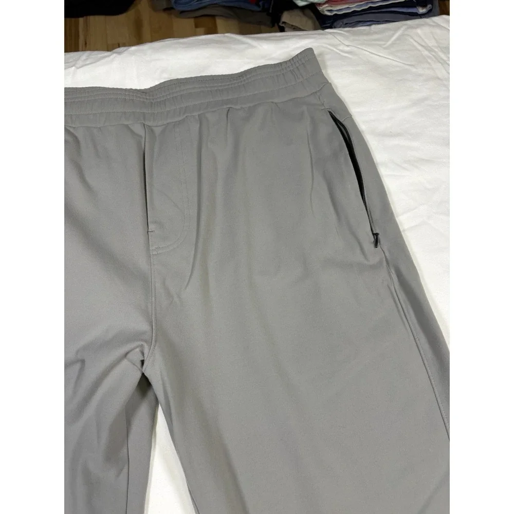 Public Rec Pants Men 36x32 Gray Daymaker Joggers Performance Drawstring Stretch